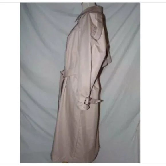 TOPSHOP Cortez Classic Lined Long Trench Coat NEW - Picture 7 of 11